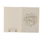Greeting Card for Birthday | HAPPY BIRTHDAY | Gift a Letter Pressed Card a old t