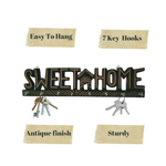 Wooden Key Holder | Decorative Key Hanger | Home gift