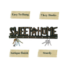 Wooden Key Holder | Decorative Key Hanger | Home gift