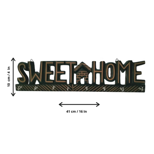 Wooden Key Holder | Decorative Key Hanger | Home gift