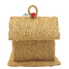 Coconut Coir Bird House Rustic Hanging Charm