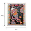 Unframed Madhubani Painting Of Fish | 12 Inch
