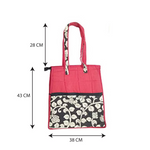 Women's multicolored Ethnic Kalamkari handbag Handmade by Women Self Help Group'