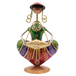 Handmade Folk Musician Figurine Artistic Home Decor Piece