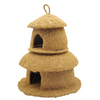 Handmade Coir Bird House Rustic Garden Hanging Nest