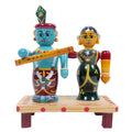 Handcrafted Etikoppaka Radha Krishna