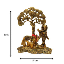 Lord Krishna with Cow Idol | Home decor | 6 Inch