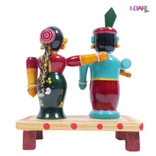 Etikoppaka Radha Krishna Figurine