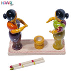 Handcrafted Etikoppaka Rokali | Traditional Home Decor Toy