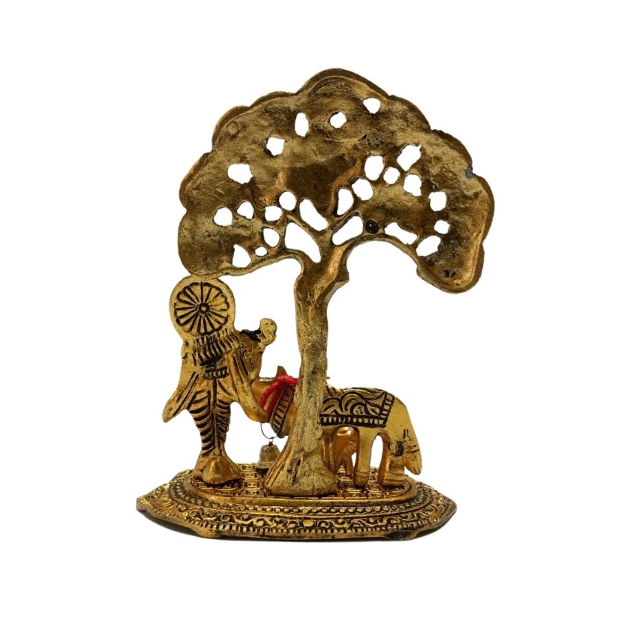 Lord Krishna with Cow Idol | Home decor | 6 Inch