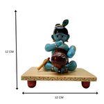 Indiafx Hand Crafted - Etikoppaka Wooden Sri Krishna