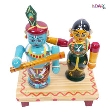Etikoppaka Radha Krishna Figurine