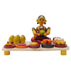 IndiaFx Handcrafted Etikoppaka Seemantham Showpiece