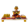IndiaFx Handcrafted Etikoppaka Seemantham Showpiece