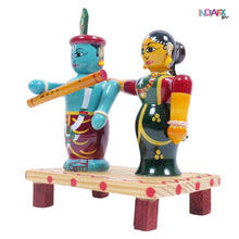 Etikoppaka Radha Krishna Figurine