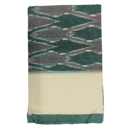 Handwoven Pochampally Ikat Bedsheet – 100% Cotton