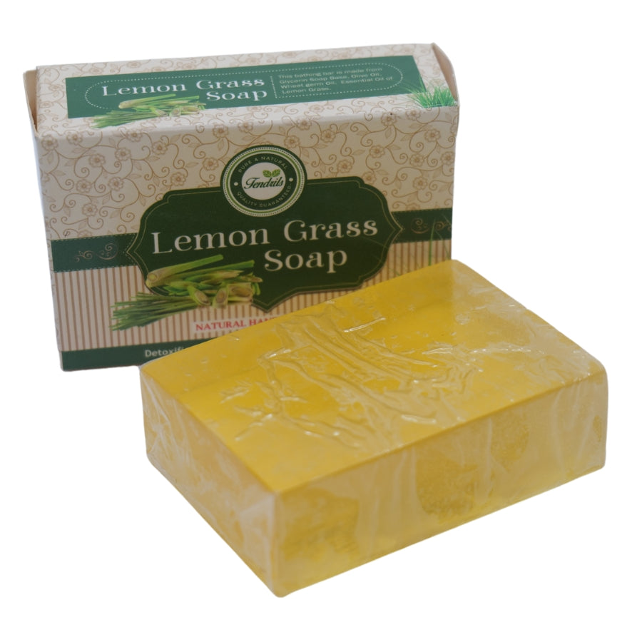 🌿 Refresh Your Skin with Lemongrass 🍋 Handmade Soap!