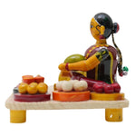 IndiaFx Handcrafted Etikoppaka Seemantham Showpiece