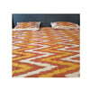 Hand Woven Pochampally Ikkat Double Bedsheet With 2 Pillow Covers