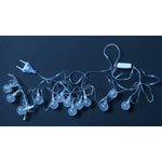 LED String Lights Window Curtain Lights with 25 LED Decorative Lighting Bubbles