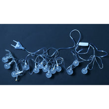 LED String Lights Window Curtain Lights with 25 LED Decorative Lighting Bubbles
