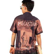 Megastar Brown Chanderi Shirt – Buddha-Inspired Streetwear | Premium Aesthetic