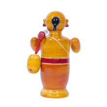 Ethnic Vemana Wooden Figurine – 12cm Handpainted Heritage