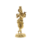 Handmade Sri Krishna Idol Elegant Spiritual Home Decor
