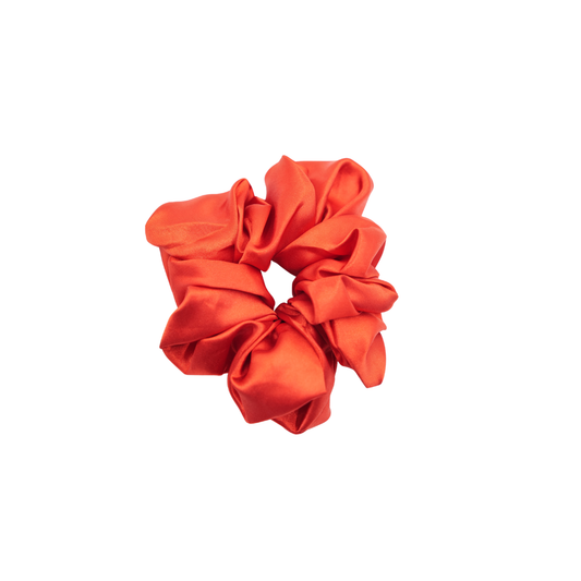 Satin Hair Scrunchies Set (3 Pieces)