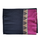 Narayanapet Cotton Saree 🖤✨ Traditional Weave with Rich Contrast Border
