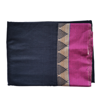 Narayanapet Cotton Saree 🖤✨ Traditional Weave with Rich Contrast Border