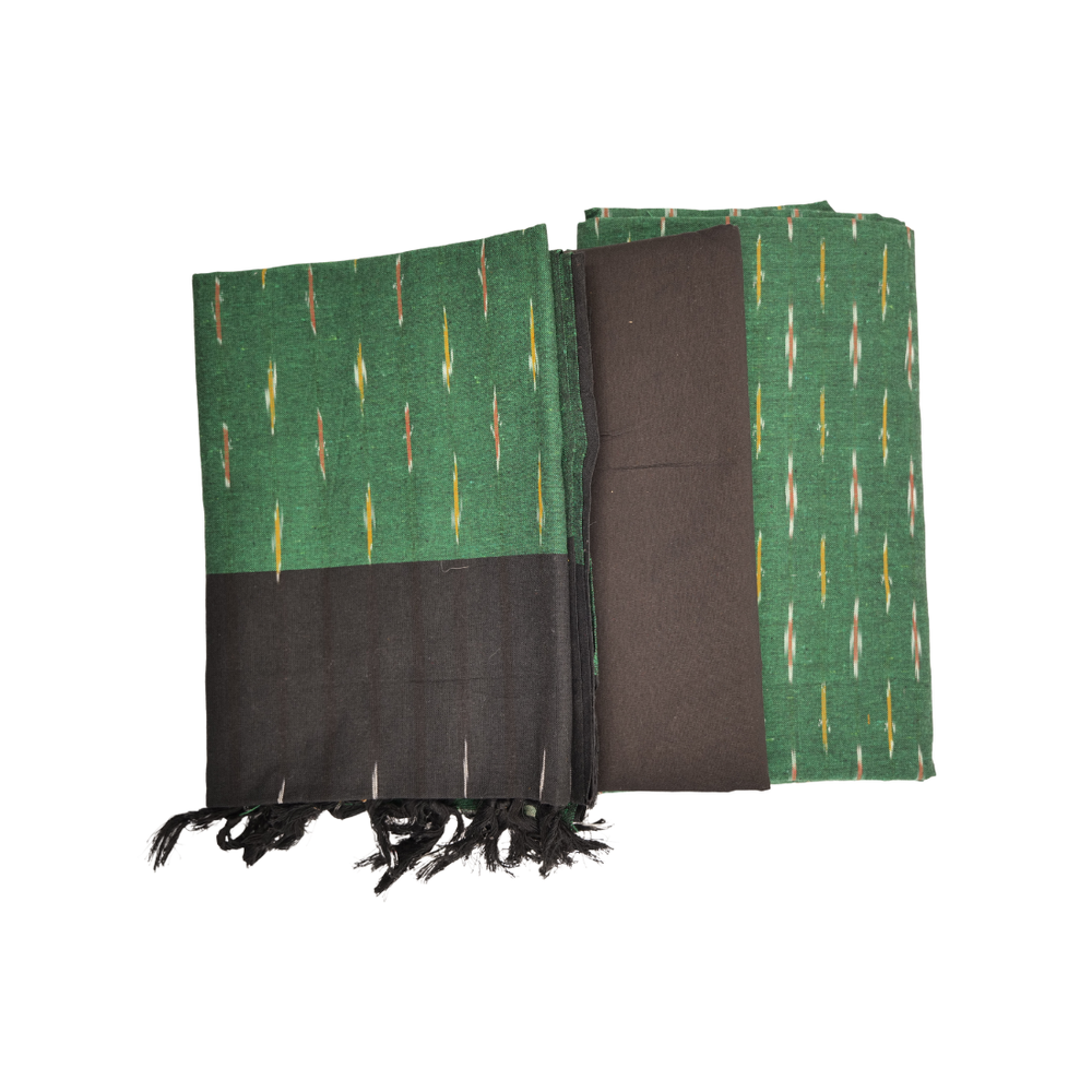 Handwoven Cotton Dress Set Elegant Ethnic Wear