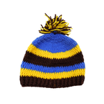 Handmade Woolen Baby Cap Colorful Striped Winter Hat
