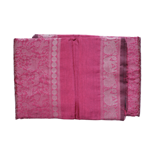 Mangalagiri Seco Saree 💖✨ Elegant Zari Weave with Timeless Charm