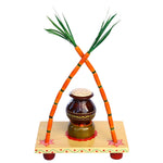 Handcrafted Etikoppaka Lady Tambulam Plate