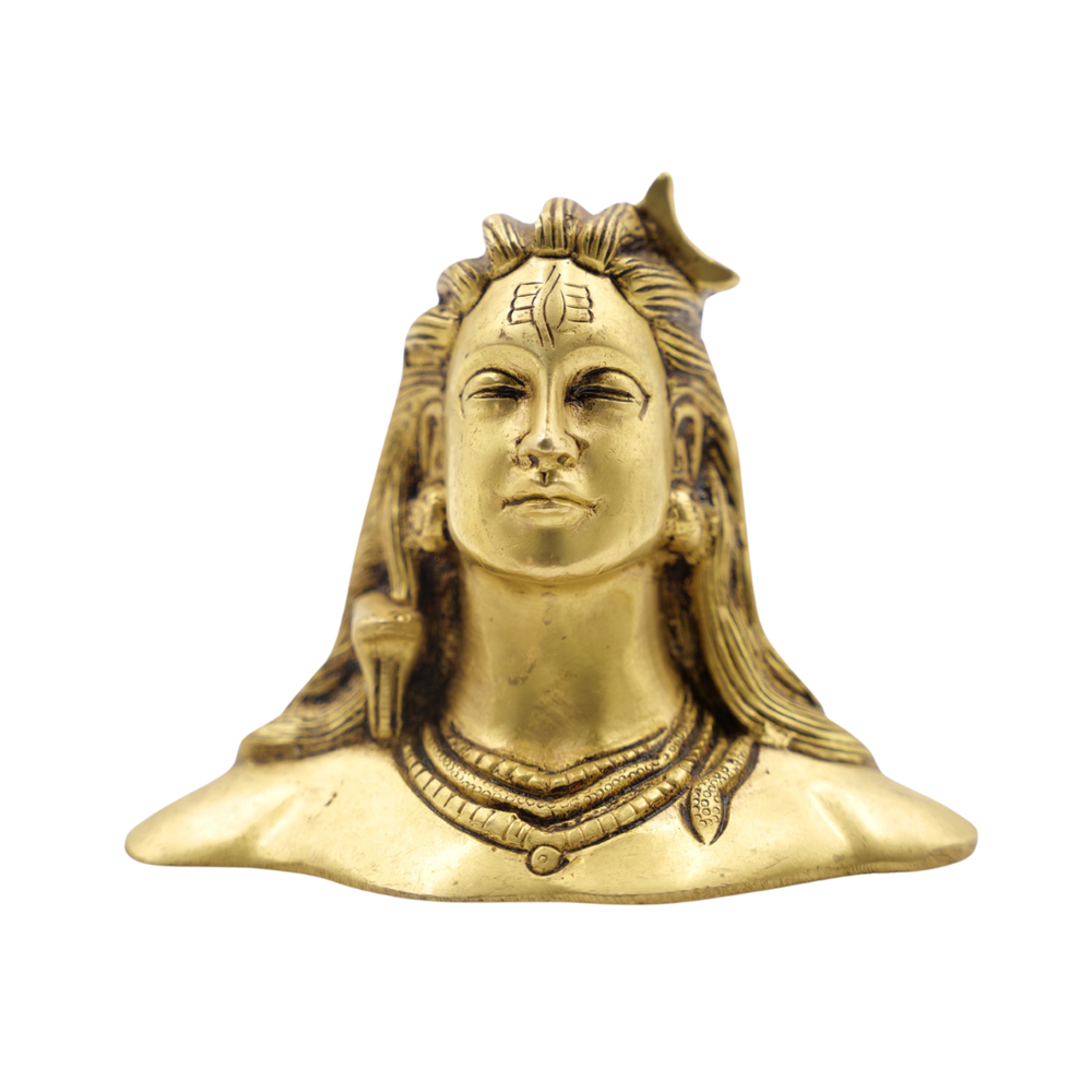Adiyogi Shiva Bust Idol Elegant Spiritual Decor