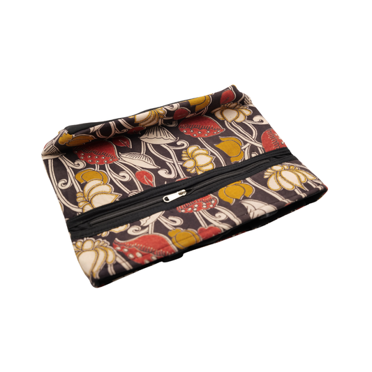 Kalamkari Cotton Hand Bag – Medium Size Floral Print Everyday Tote