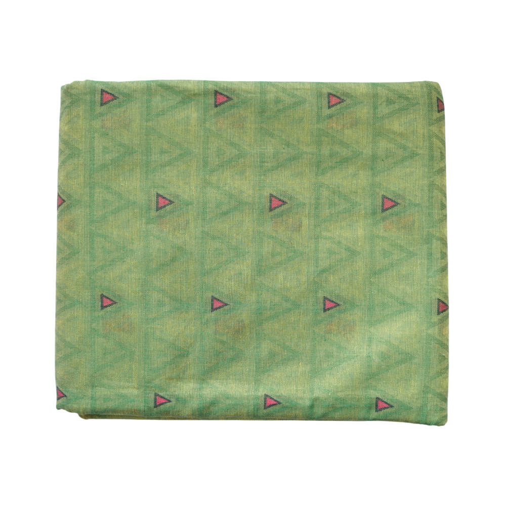 Organic Cotton Saree Subtle Prints for Everyday Elegance