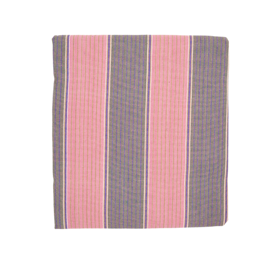 Soft Cotton Single Bedsheet – Lightweight Striped Everyday Bedding