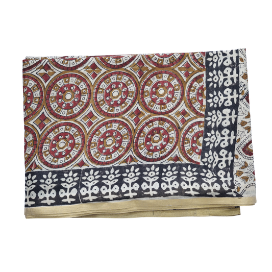 Solapur Jamdhani Cotton Saree Classic Prints for Everyday Elegance