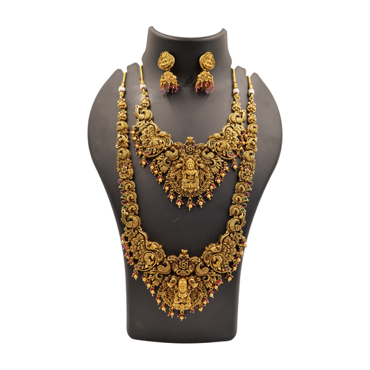 Temple Jewelry Haram Set | Lakshmi Design