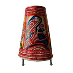 Goat Leather Lamp | Handcrafted & Colorful | 8 Inch