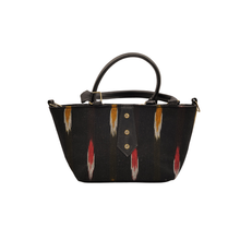 Handcrafted Ikat Handle Bag 💛🌿 Stylish & Compact