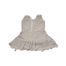 Handmade Crochet Baby Frock Elegant Lace Dress