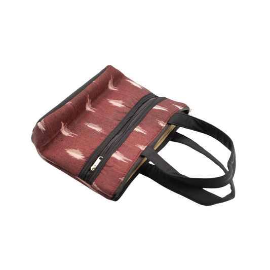 Pochampally Ikat Cotton Handbag – Traditional Handloom Design
