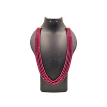 Ruby Beads Necklace