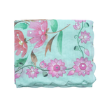 Floral Cotton Saree Fresh Pastel Style for Everyday Elegance