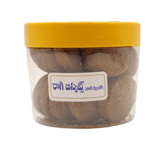 Raagi Biscuits | No Sugar Healthy Cookies