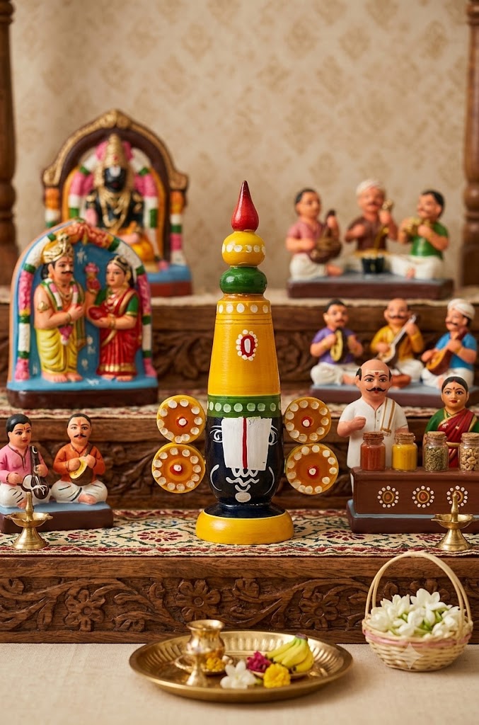 Etikoppaka Special Showpiece Wooden venkateshwara swamy toy