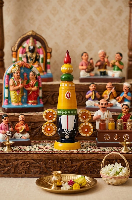 Etikoppaka Special Showpiece Wooden venkateshwara swamy toy